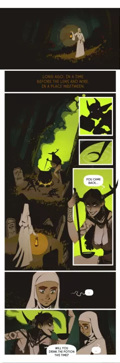 The Witch &amp; the Nun [InCase] rule 34 porn comic cover