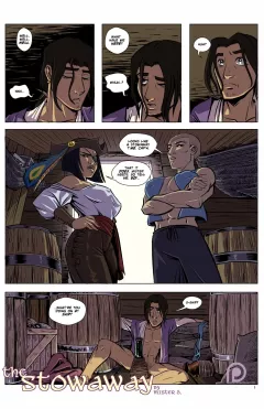 The Stowaway [Mister D.] rule 34 porn comic cover