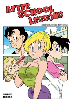 After School Lessons (Dragon Ball Z) [FunsexyDB] rule 34 porn comic cover