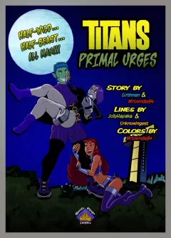Primal Urges (Teen Titans) [Quartz Kings Comics] rule 34 porn comic cover