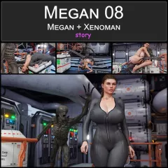 Megan [Blackadder] rule 34 porn comic cover
