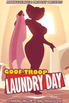Laundry Day (Goof Troop) [Marik Azemus] rule 34 porn comic cover