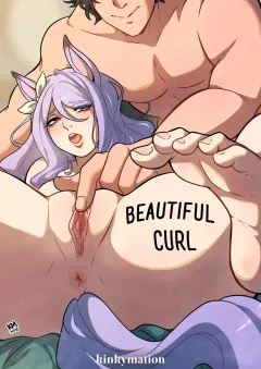 Beautiful Curl (Uma Musume Pretty Derby) [Kinkymation] rule 34 porn comic cover
