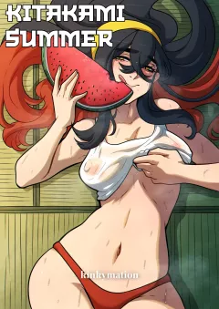 Kitakami Summer (Pokemon) [Kinkymation] rule 34 porn comic cover