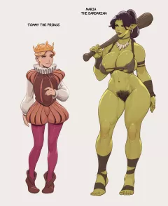 The Prince And The Barbarian [Rino99] rule 34 porn comic cover