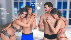 Teamwork [MandoLogica] rule 34 porn comic cover