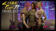 Cyber Punk 77 [Sexy3DComics | Gonzo] rule 34 porn comic cover