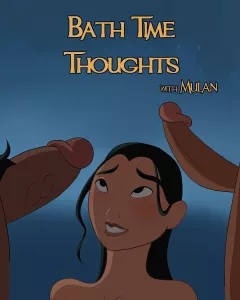 Mulan - Bath Time Thoughts with Mulan [Godlem] rule 34 porn comic cover