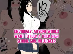 Obviously, Anyone Would Want to Fuck a Thick High School Girl Influencer [Oroboy] rule 34 porn comic cover