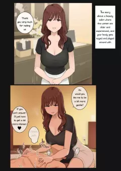 A Story About an Esthe Salon Where a Sadistic Big Sister Takes Away Your Right to Refuse and Unilaterally Toys with Your Body [Wakamatsu] rule 34 porn comic cover