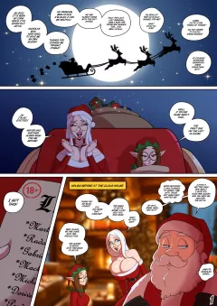 Mrs. Claus in: White Christmas! [Parvad] rule 34 porn comic cover