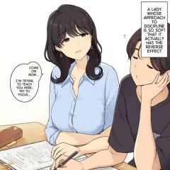 A Lady With a Soft Approach to Discipline is Assailed by Pleasure rule 34 porn comic cover