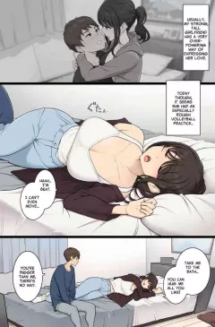 The Day I Won Against My Very Tall Girlfriend rule 34 porn comic cover