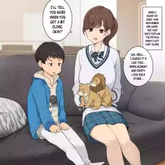 An Onee-san Who Teaches Me Step by Step How to Make a Baby (Wakamatsu) rule 34 porn comic cover