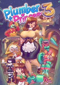 Plumber + Princess 3 (Super Mario Bros.) [+extras] [Supersatanson] rule 34 porn comic cover