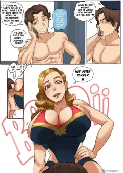 Avengers Summer Camp - Captain Marvel [Tora Tora] rule 34 porn comic cover