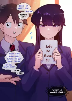 Komi's NTR // Komi's Mom [Punpunn] rule 34 porn comic cover