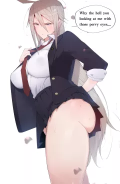 The High School Girl With Russian Blood Whos Lewd Bouncy Body Is Out Of This World! [Agobitch] rule 34 porn comic cover
