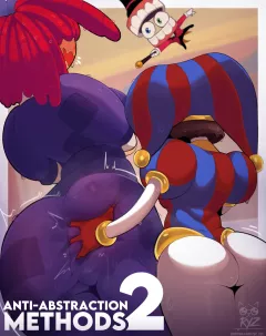 Pomni and Ragatha's Anti Abstraction methods 2 (The Amazing Digital Circus) [RyzRyz] rule 34 porn comic cover