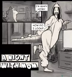 A Night With Mom [Art Tzi] rule 34 porn comic cover