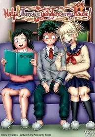 Help! There Is a Yandere in My House! (My Hero Academia) [PalComix] rule 34 porn comic cover