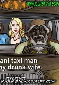 Pakistani Taxi Man [IllustratedInterracial] rule 34 porn comic cover