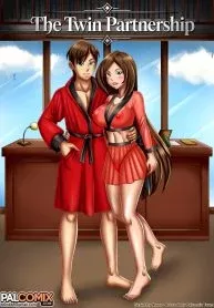 The Twin Partnership [PalComix] rule 34 porn comic cover