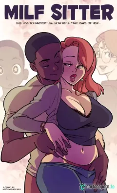 MILF Sitter Animated Porn Comic [NotEnoughMilk] rule 34 porn comic cover