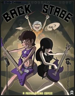 Back Stage comic porn rule 34 porn comic cover