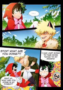 BakuDeku comic porn rule 34 porn comic cover