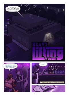 Heavy Lifting comic porn rule 34 porn comic cover