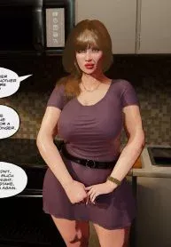 Mom sleeping in my bed while dad’s on business trip [Naughty Brain Comics] rule 34 porn comic cover