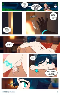 Venti x Aether comic porn rule 34 porn comic cover