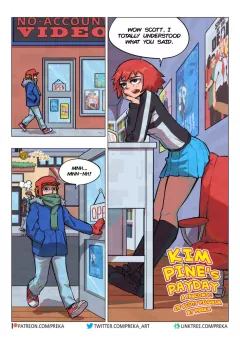 Kim Pine's Payday comic porn rule 34 porn comic cover