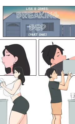 Lisa &amp; James: Breaking Bed comic porn rule 34 porn comic cover