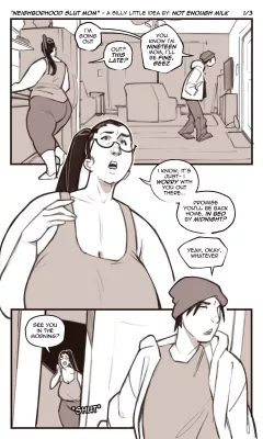 Neighborhood Slut Mom comic porn rule 34 porn comic cover