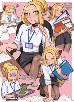 Office Elf Wife comic porn rule 34 porn comic cover