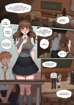 [wjs07] Hermione: Contraception spell failed (Harry Potter) comic porn rule 34 porn comic cover