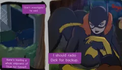 Bane Breaks Batgirl! rule 34 porn comic cover