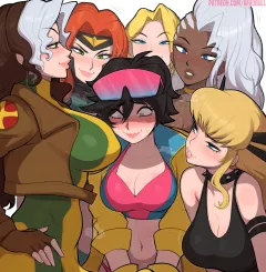 Jubilee x Marvel Rivals Girls comic porn rule 34 porn comic cover