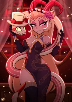 Lilith &amp; Lucifer’s Lunar New Year 2025 porn comic rule 34 porn comic cover