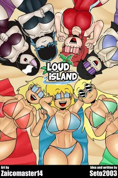 Loud Island ongoing rule 34 porn comic cover