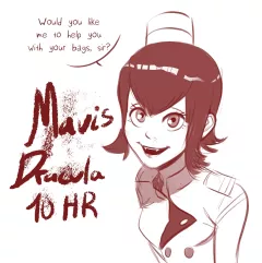 Mavis 10 Hour Hotel Transylvania rule 34 porn comic cover