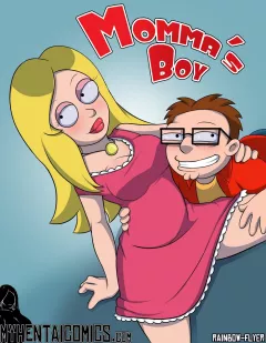 Momma's Boy American dad! rule 34 porn comic cover
