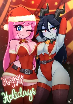 Princess Bubblegum &amp; Marceline’s Christmas Present porn comic rule 34 porn comic cover
