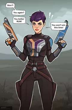 Sabine and Shin rule 34 porn comic cover