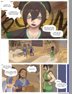 Secret Water Tribe Training Avatar: The Last Airbender rule 34 porn comic cover