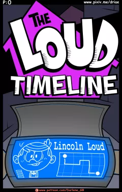 The Loud Timeline The Loud House rule 34 porn comic cover