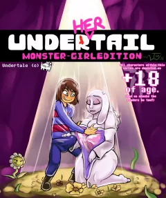 Under(her)tail Undertale rule 34 porn comic cover