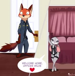 After Work Zootopia rule 34 porn comic cover
